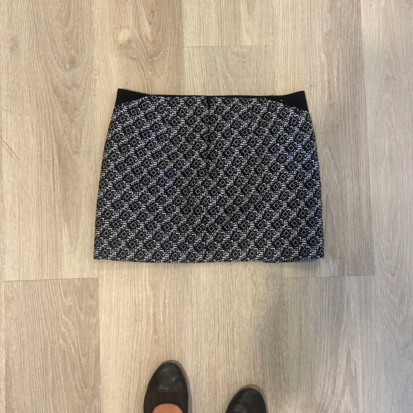 Maje Patterned Mini Skirt - Picture 2 of 4